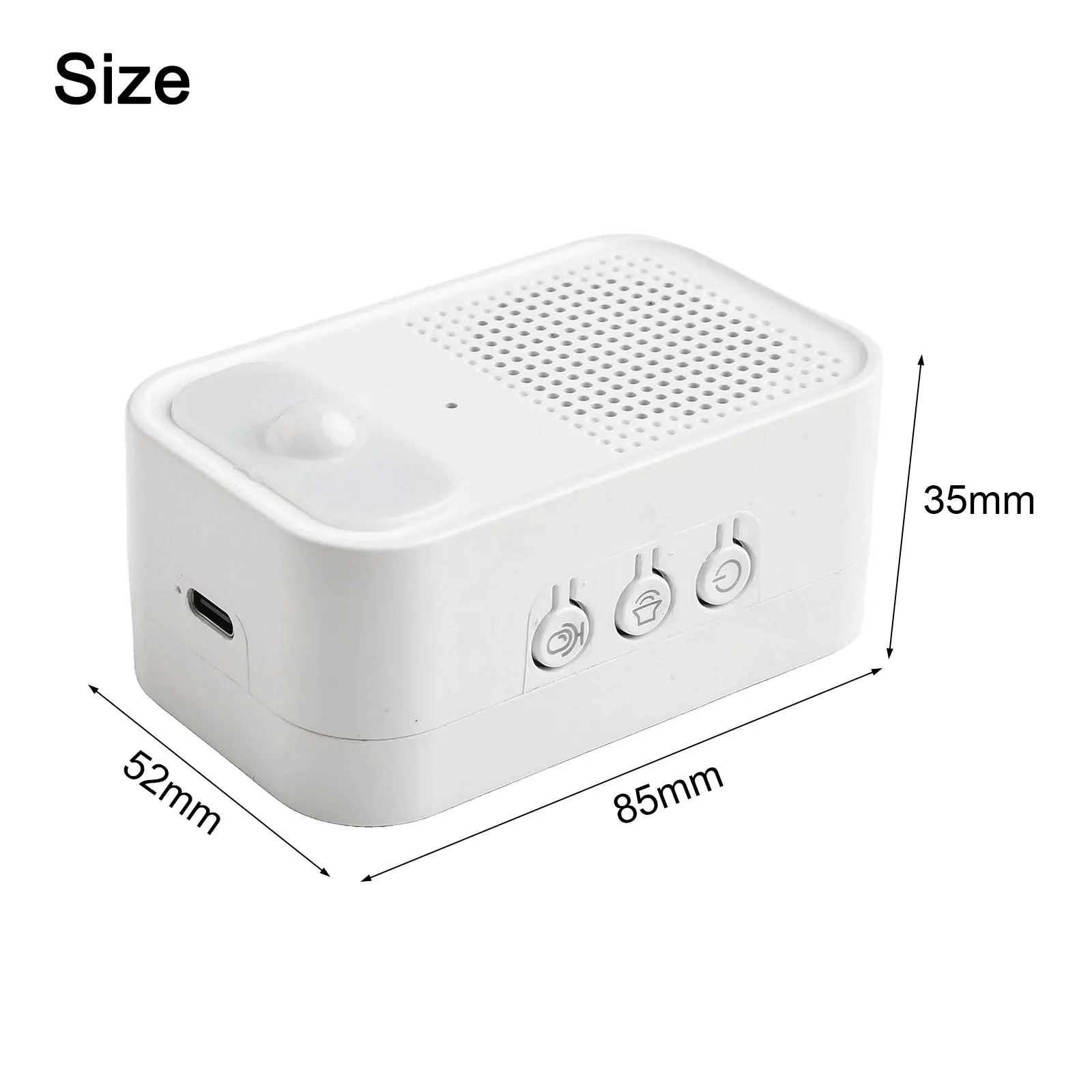 Magnetic Mounting Smart Door Sensor Providing Effective Visitor Notifications through Personalized Audio Recordings