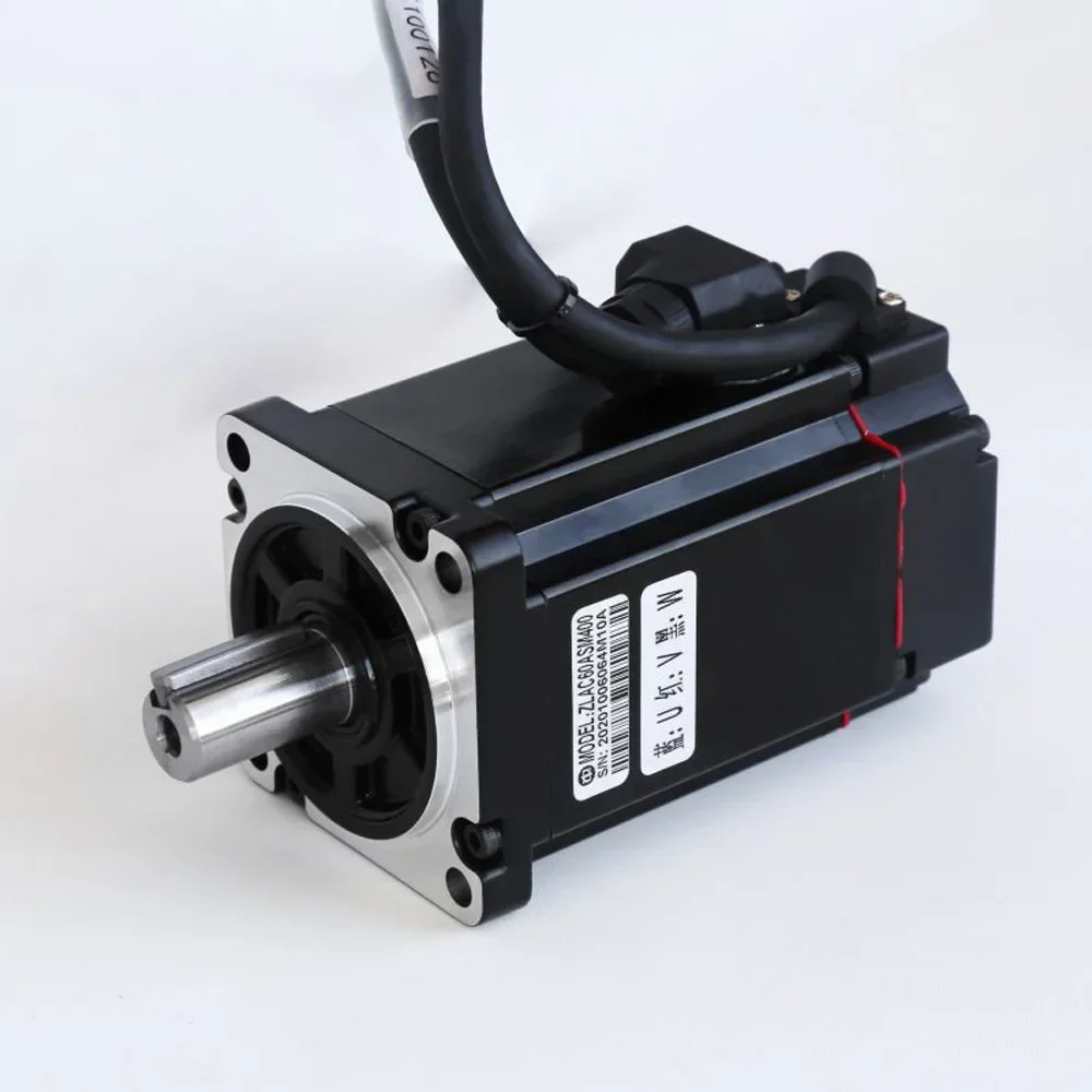 ZLAC8010+ZLAC60ASM400 400W Brushless DC Servo Motor 60 Flange 8015 Driver Set Built-in Encoder