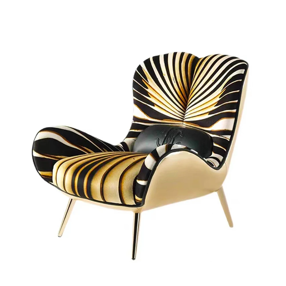 

High Quality Luxury and Comfortable Armrests Chair, Leisure Home, Living Room Fabric, Single Person Sofa Chair