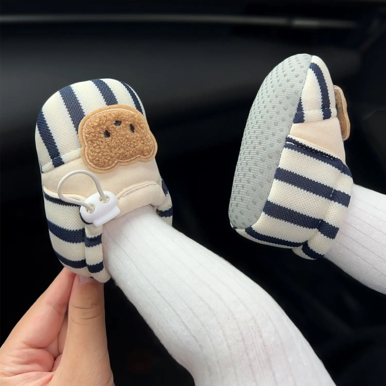 Autumn Baby Soft Sole Pre Walking Shoes for 0-12 Months Boys Girls Non Slip Infant Learning Shoes 3-6-9 Months Safe Indoor