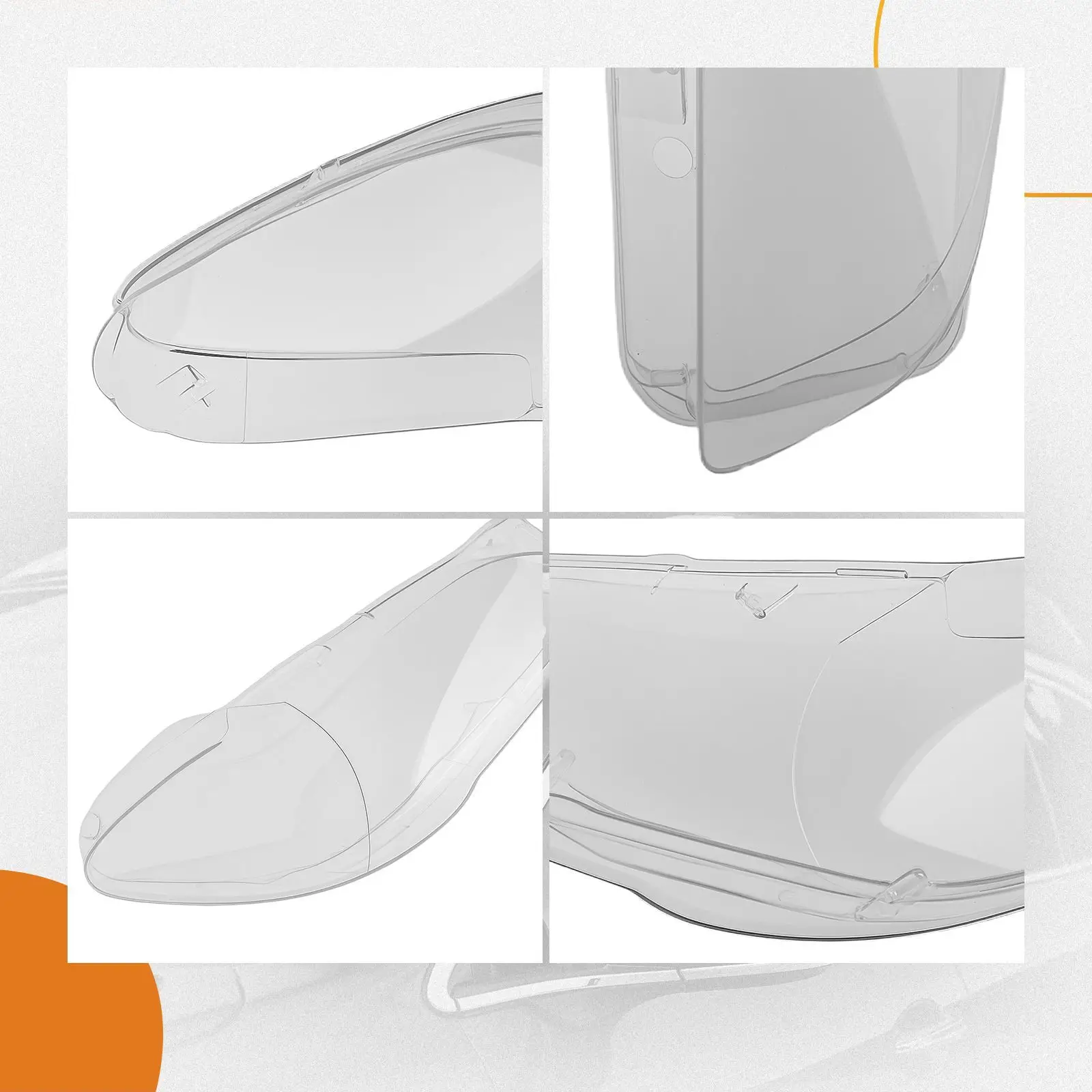 Scheinwerferabdeckungen für BMW F10/F18 2010–2015 Links + Rechts – Detail 4