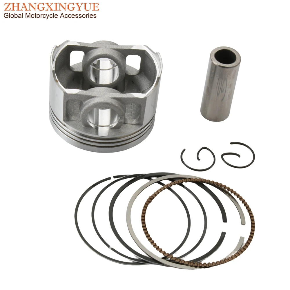 Skuter 52.4mm zestaw tłoka dla Peugeot 125 Citystar Django Speedfight 3 Tweet 125cc 4 suwowy — zdjęcie 5