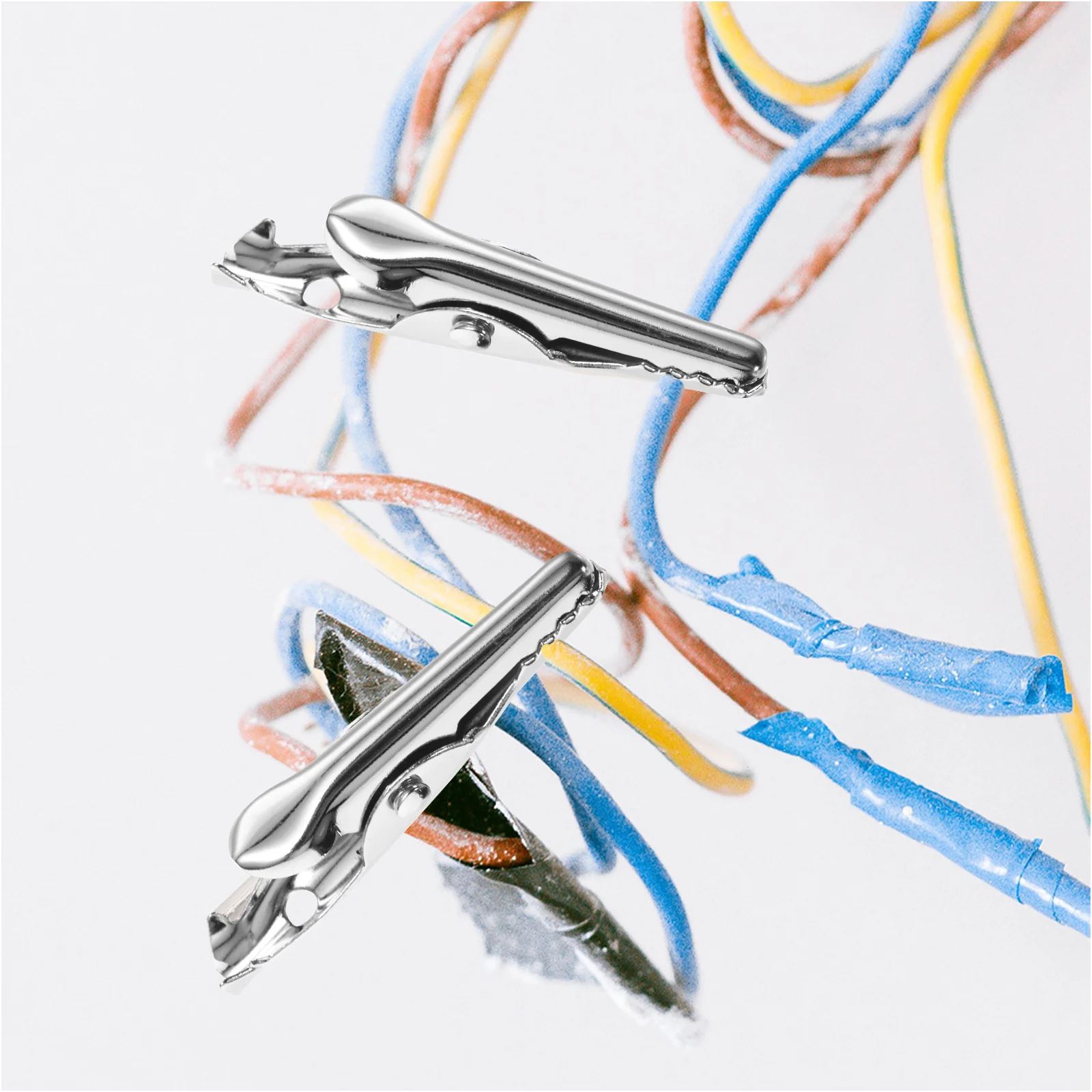 

40 Pcs Mini Clamps Electric Test Metal Mount Clips Convenient Awning Tarp Small