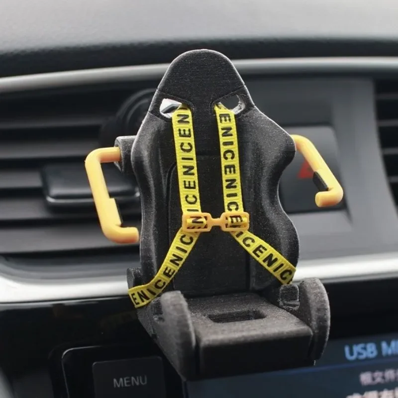 Car mobile phone holder folding screen mobile phone car with trend mobile phone free installation decorative toy doll &&&