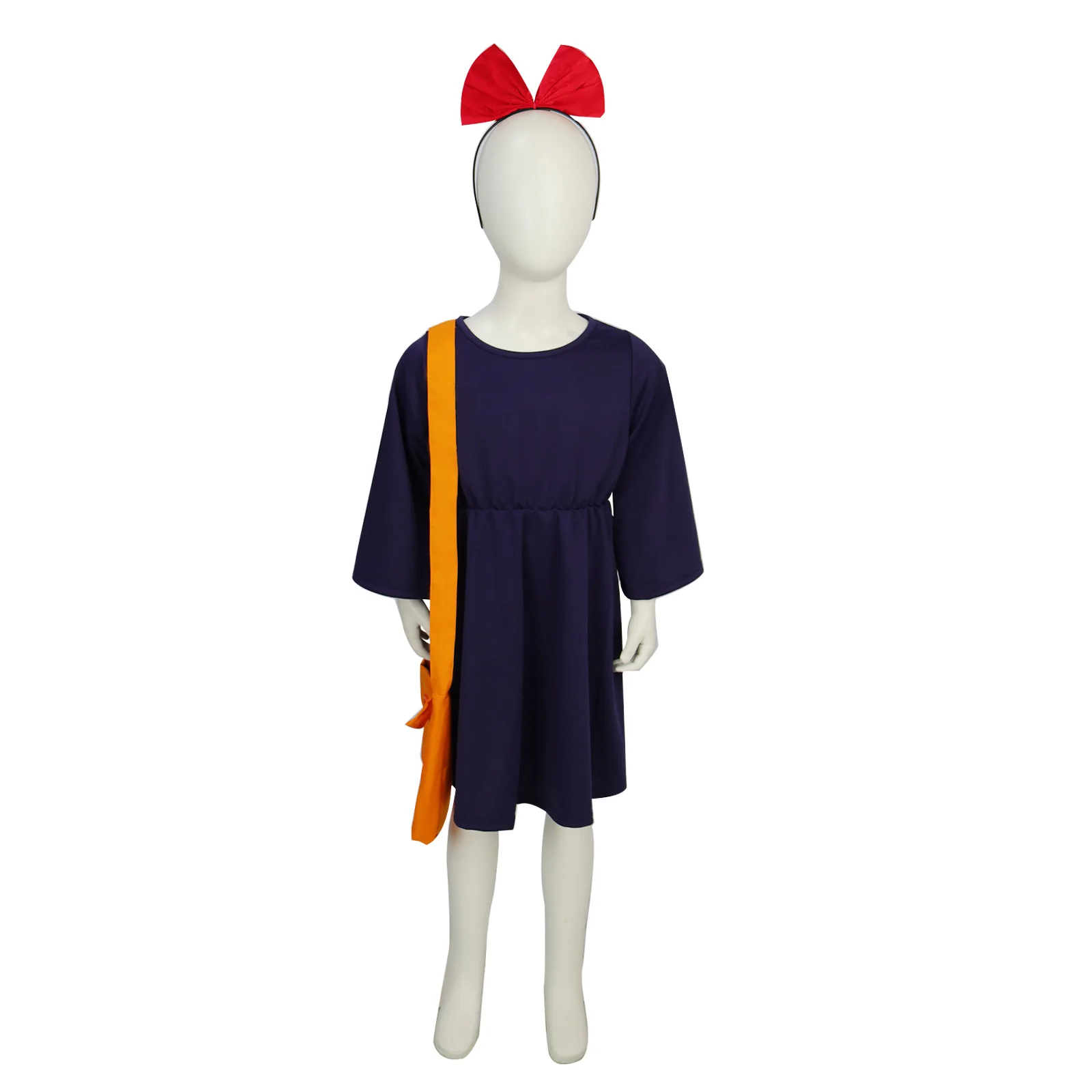

Kiki The Witch Costume For Halloween Cosplay Role Play Anime Little Witch Children's Clothing