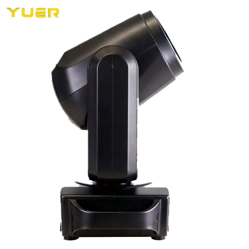 Luz con cabezal móvil de haz LED de 200W con anillo efecto arcoíris DMX512 para DJ Fiesta Disco boda bar club