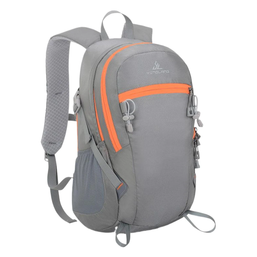 Hiking Backpack Lightweight Travel Daypack with Reflective Strap Outdoor Cycling Backpack Nylon Sports Bag Lightweight Rucksack