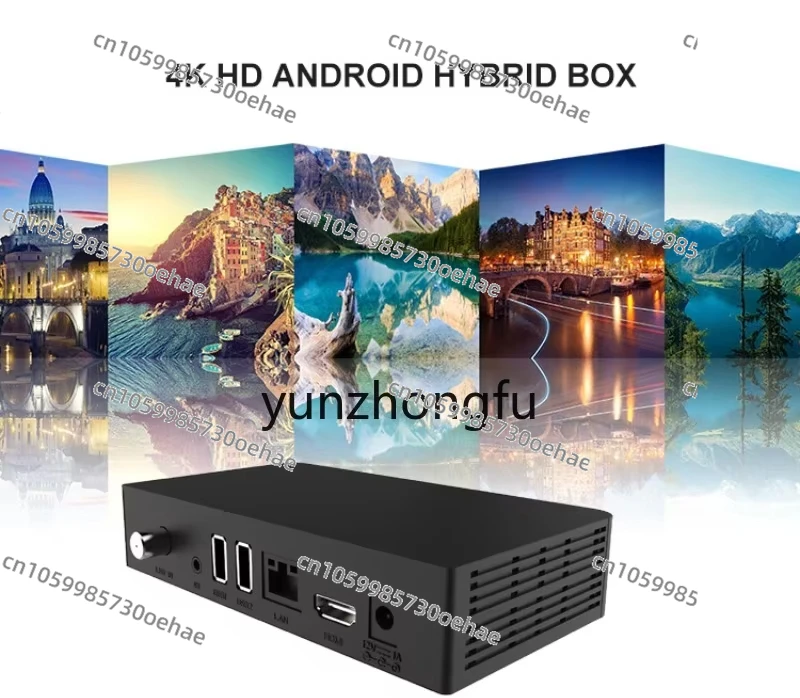 Android DVB STB Box Set-Top Box Hybrid Android Network Ott DVB-T2/C/S2