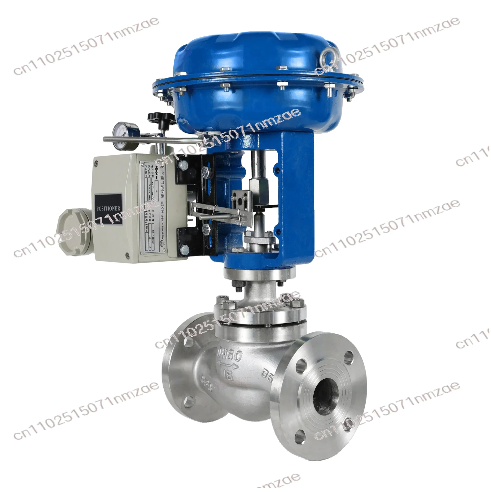 16P Stainless Steel Pneumatic Control Valve for Steam & Thermal Oil Proportional Flow Regulation