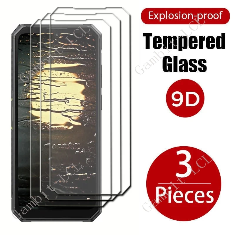 3PCS For FOSSiBOT F105 Tempered Glass Protective On FOSSiBOTF105  6.75