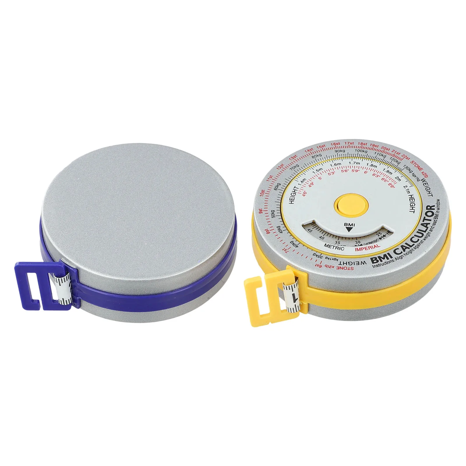 2PCS 1.5m Small Tape Measure Portable Student Soft Leather Three Measurement Clothes Automatic Recycling Measures Tools