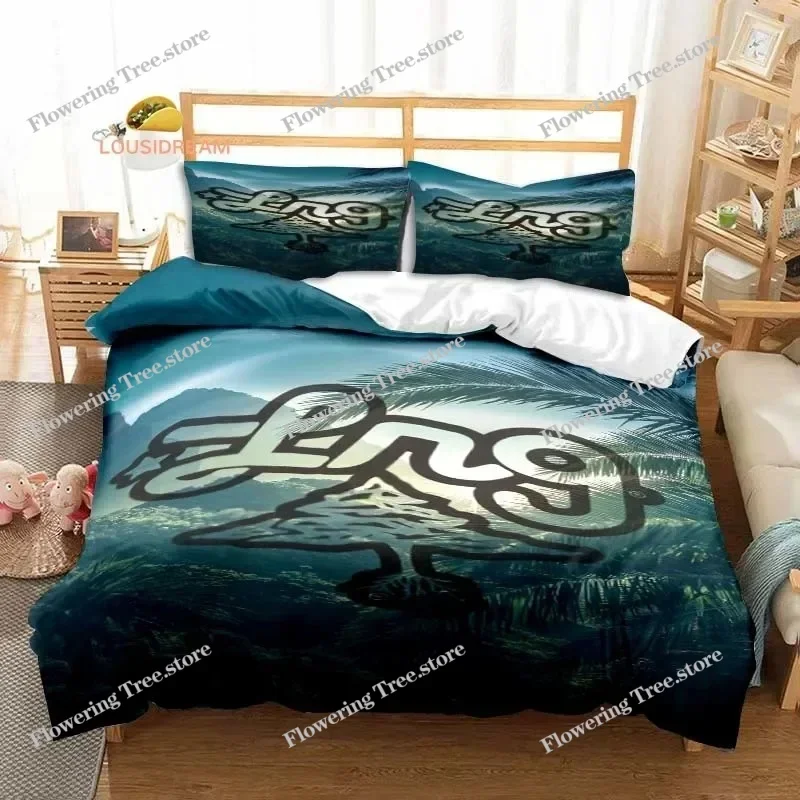 Clothing Brand LRG Logo Sheets Quilt Covers Bedding Dormitory Sheets Three-piece Bedding Set Soft Warm Bedding Set