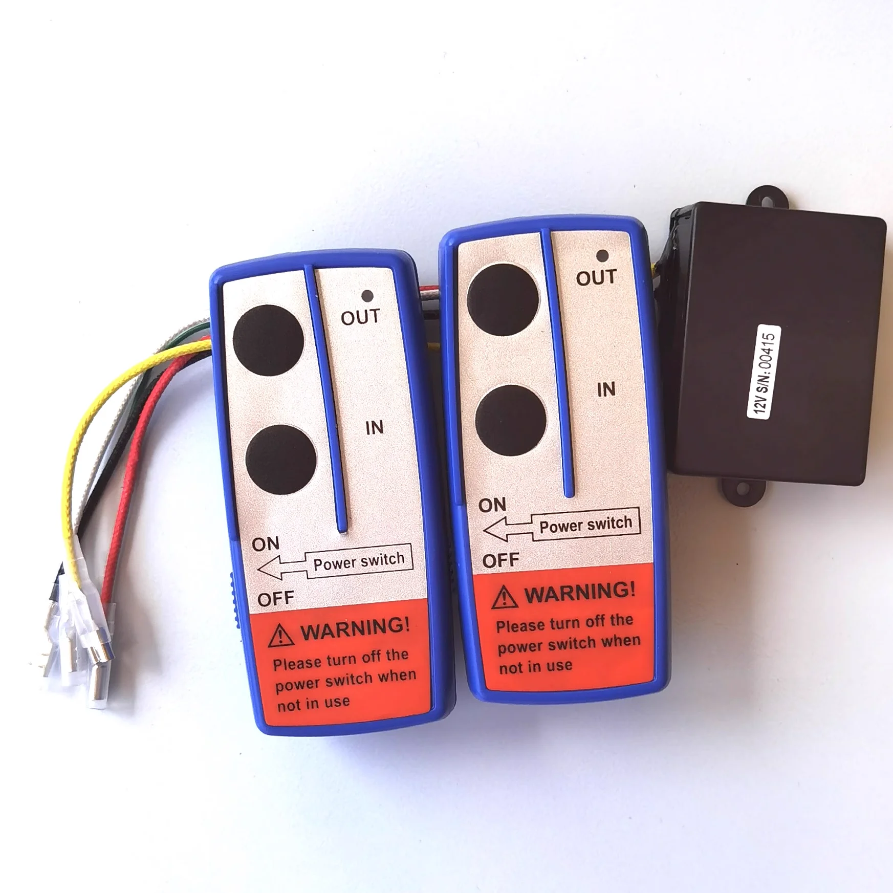 24V 12V Trailer Winch Remote Control Electric Wireless Switch Controller Accessories For Jeep ATV SUV Truck Autotruck Universal