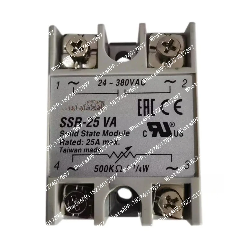 Módulo Regulador de Voltaje, Relés de Estado Sólido SSR-10VA 25VA 40VA 50VA 75VA 10VA-H 25VA-H 40VA-H 50VA-H 75VA-H