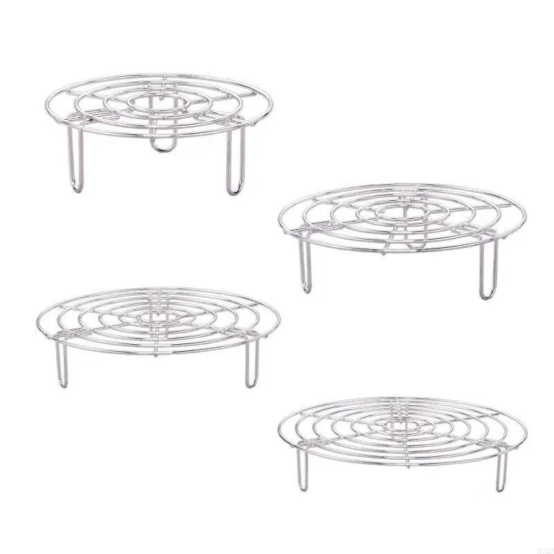 

97QD Stainless Steel Steamer Rack for Steaming, Lifting in Pots, Pressure Cooker Multi-Purpose for Baking Canning