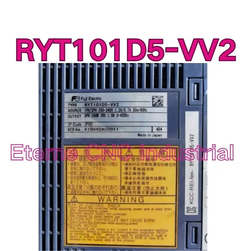 

Новый сервопривод RYT101D5-VV2 100W для быстрой доставки