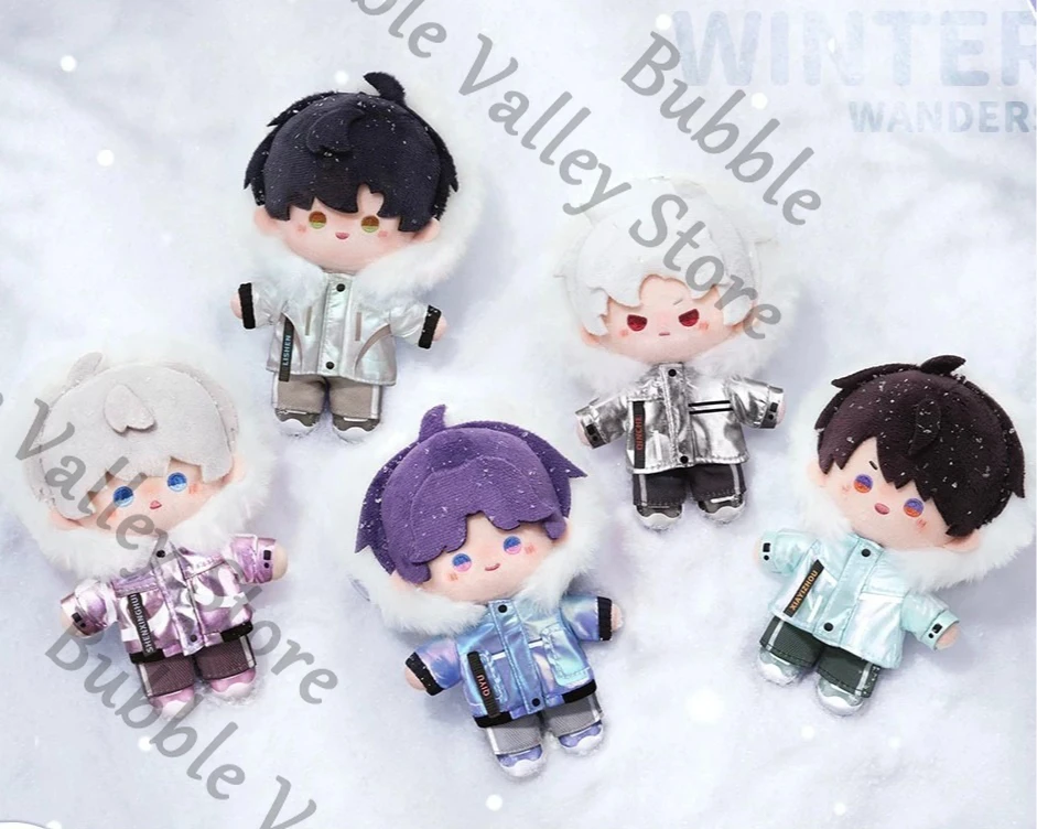 

Genuine Anime Love and Deepspace Sylus Rafayel Caleb Zayne Xavier Cosplay Winter Fluffy Cotton Maumet Cartoon Puppet Pendant