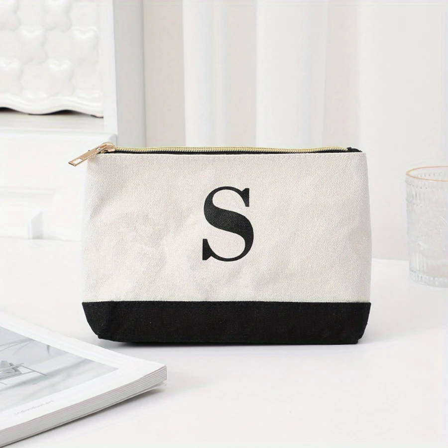 

Простая холщовая мужская сумка большой вместимости, кошелек для монет, ключей и хранения, дорожная косметичка