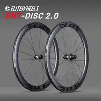 ELITEWHEELS ruedas de carbono ENT 2,0 freno de disco 700c llanta de carbono bloqueo central juego de ruedas de bicicleta de carretera juego de ruedas de carreras de carretera de calidad UCI