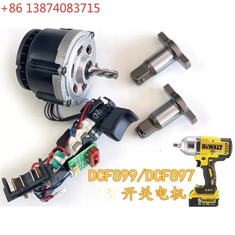 DCF899, Impact Wrench Accessories, Switch Motor, Spindle, DCF897, Electric Wrench Housing