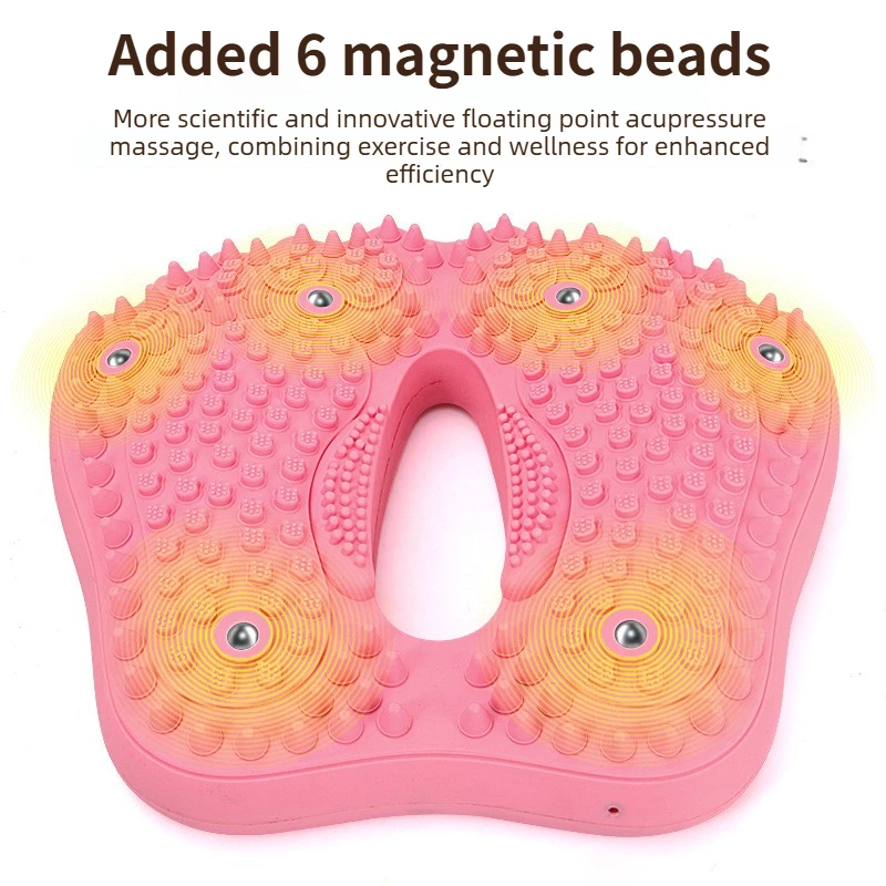 Customizable Household Inflatable Foot Massager Anti-slip Magnet Stone Stepper Pad Pressure Points Slimming in Situ Sports