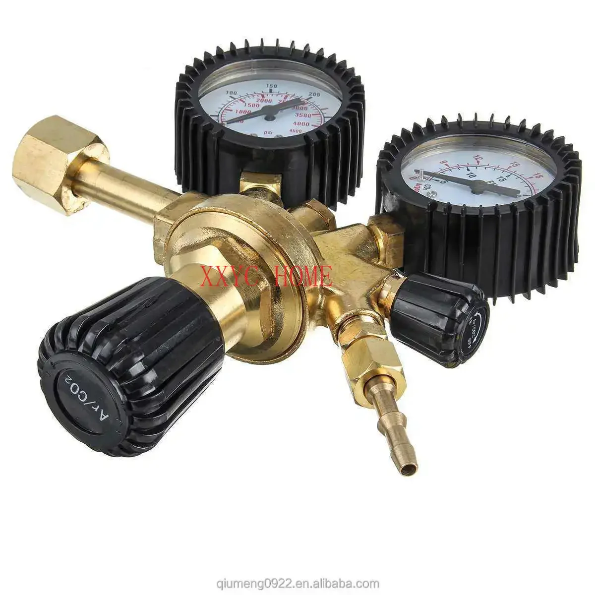 Universal Argon AR CO2 Mig Tig Flow Meter Gas Regulator Flowmeter Welding Weld Gauge Argon Regulator Pressure Reducer