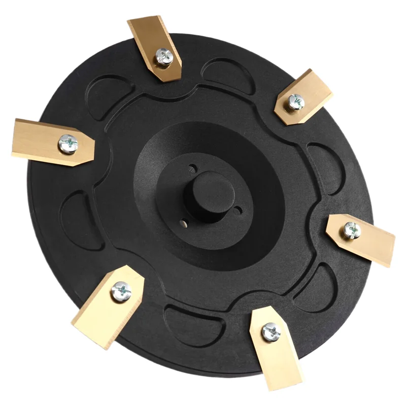 Disco de 6 lâminas a34r com 6 peças de lâminas compatíveis com cortador de grama robótico segway navimow i105n, i108n e i110n, com