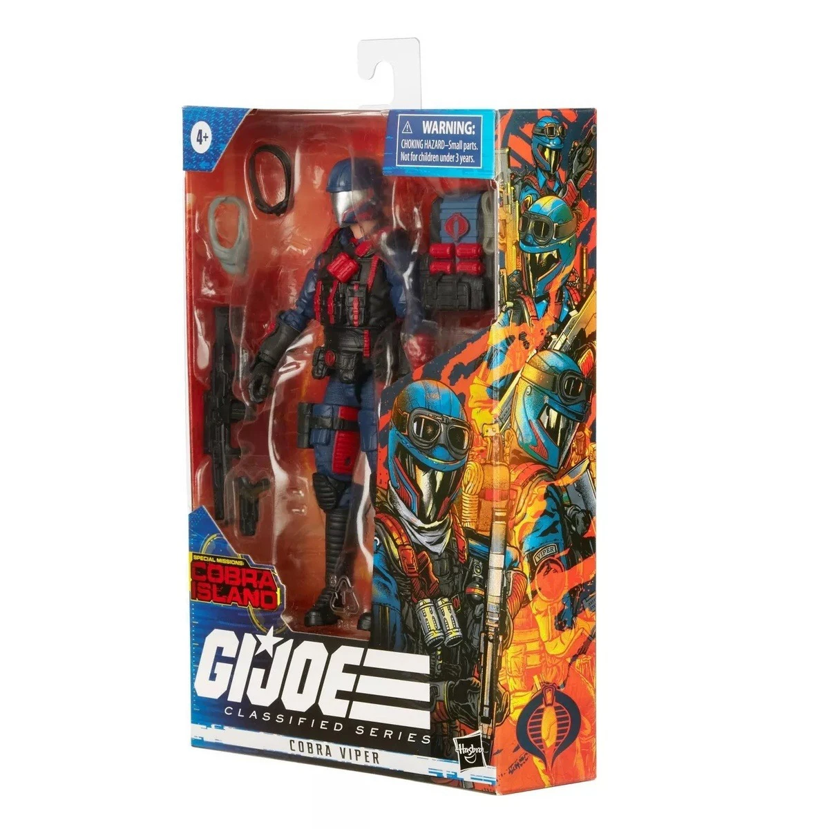 In Stock Original Hasbro G.i. Joe Classified Series #22 Cobra Viper Action Figures Collectible Model Toys Gifts for Fans