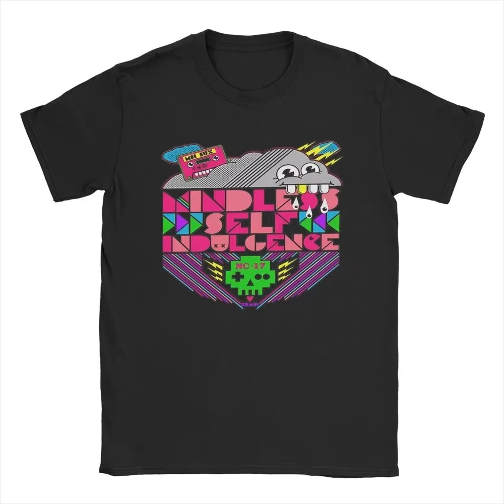 Msi Punk Band Music Mindless Self Indulgence Idol Band T-Shirt Baumwolle Grafik-T-Shirt Herren- und Damen-T-Shirt Sommer Streetwear – Detail 4
