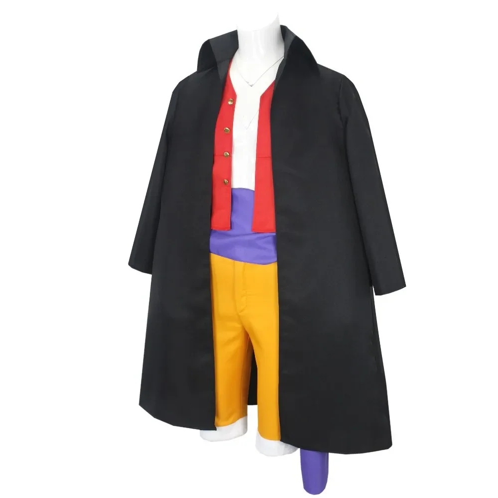 Piraat Wang Lufei Cosplay Traje, Kléding Luffy, Cos Kléding, Jardim de Infância Completo