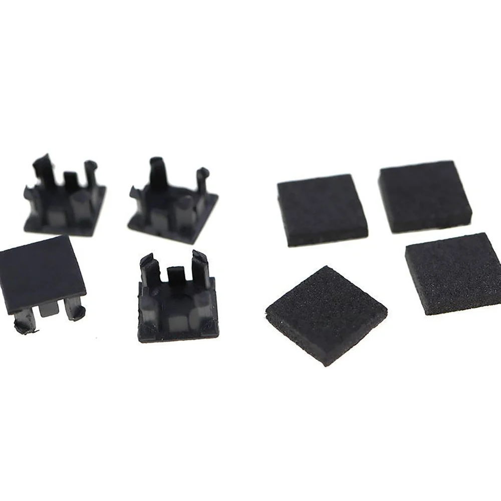 Rubber Feet For Sony PlayStation 2 PS2 70000 90000 Controller Plastic Pad Cover Dust Plug Set 7W 9W Rubber Feet Replacement Part