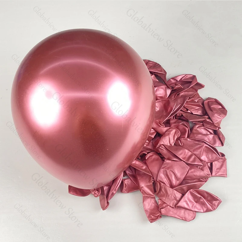 20 Stück 12/10/5 Zoll rote Latexballons Hochzeit Party Pink Rote Ballons für Geburtstag Babyparty Neujahr Weihnachten Helium Luftglobos – Detail 11