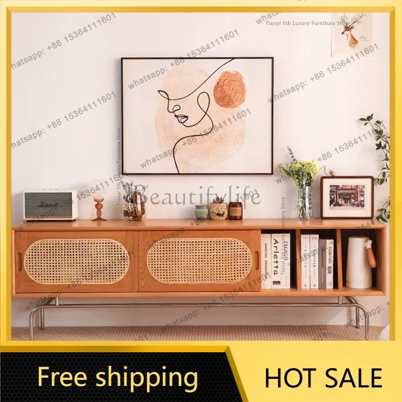 LSNordic Living Room TV Stands Entertainment Center Storage Supports TV Stands Simple Design Home Furniture Televisie Kast FYTS