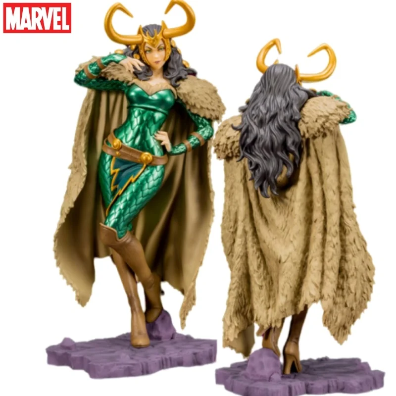 

New Original Genuine Kotobukiya Marvel X Bishoujo Statue Loki Laufeyson Marvel Mk352 Movie Characters Portrait Model Toy Gift