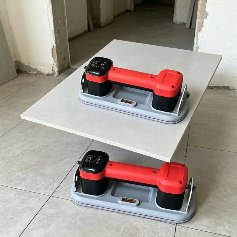 Electric vacuum pressure Cup lift With Level For strong Lifting 300kg Capacity For Tile Glass Marble D2RD