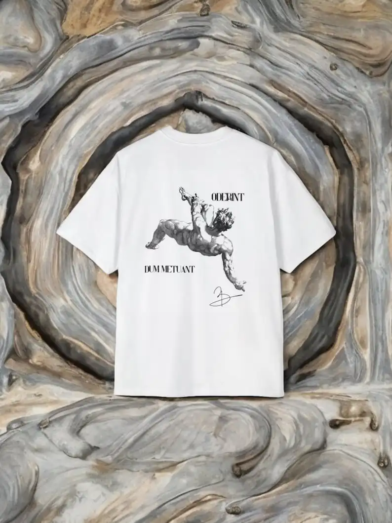

White Oversize T-Shirt Custom Inspirational Design