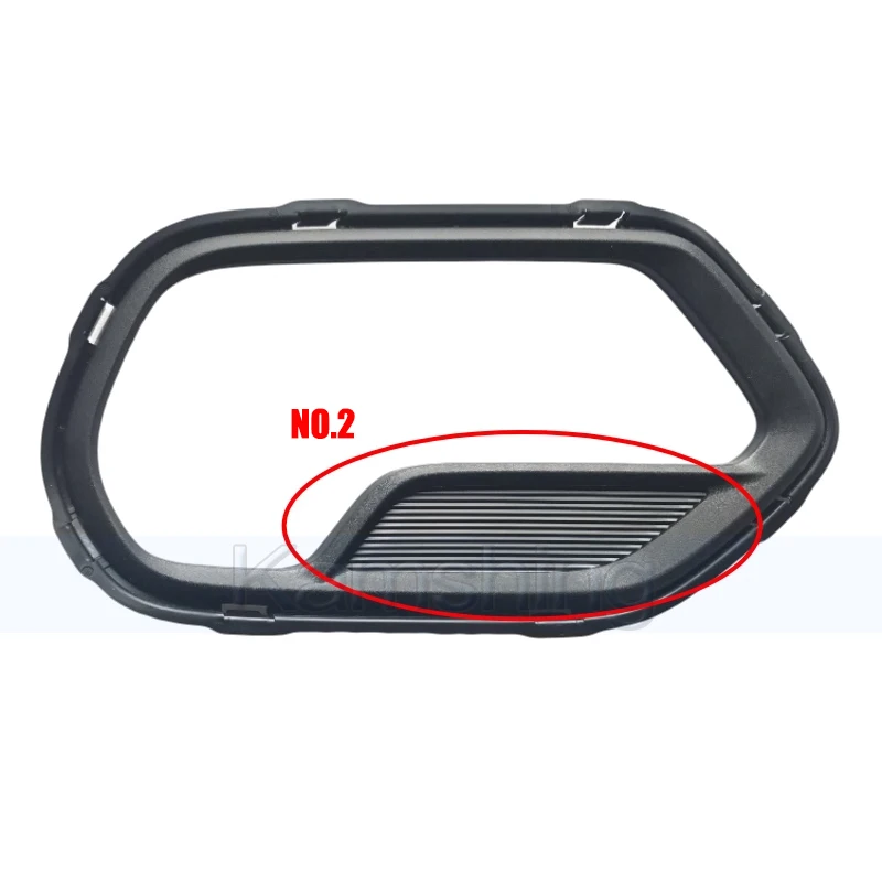 Kamshing Headlight Frame Fog Light Frame For Chevrolet Groove Baojun 510 2017-2021 Headlight Cover Shell Headlight Trim Cover