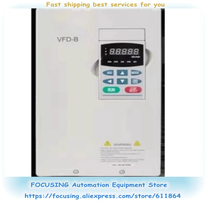 

VFD015B21A Розетка преобразователя частоты 2 л.с. 1 фаза 220 В 1500 Вт 1,5 кВт Новый оригинальный