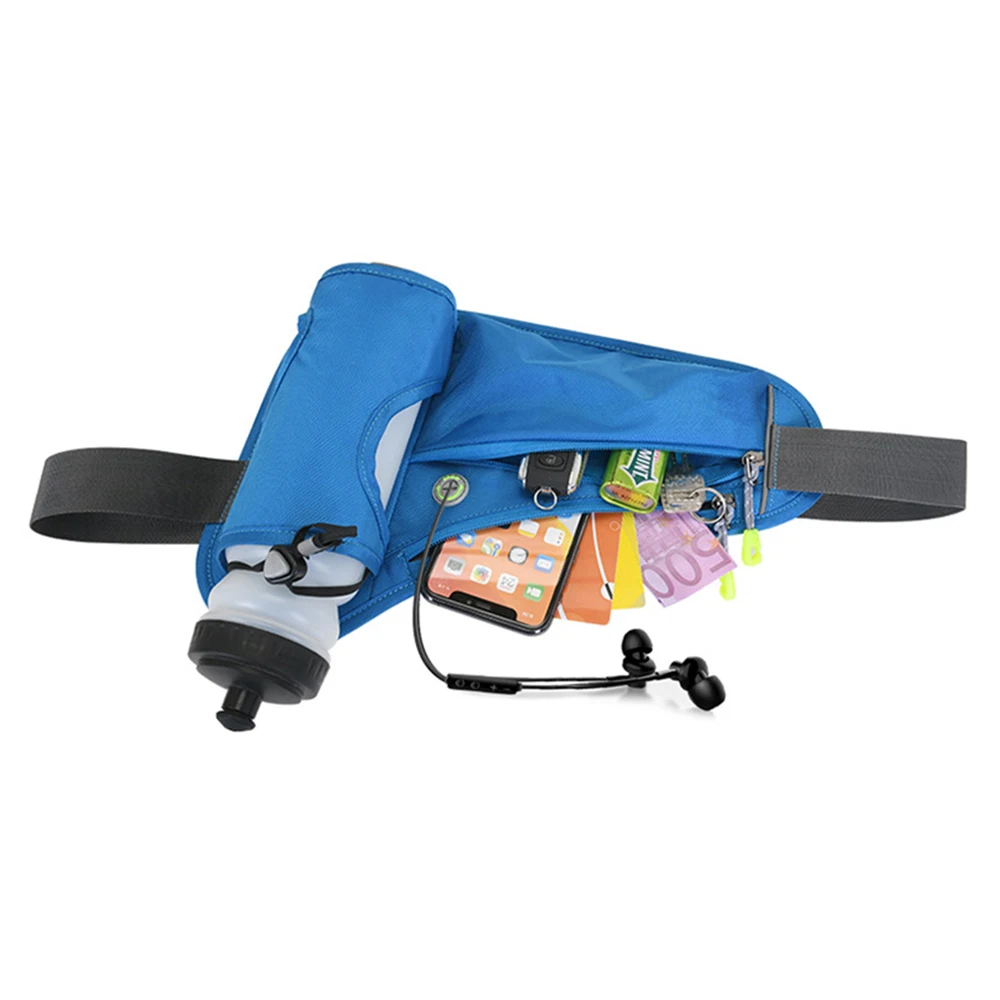 Bolsa de hidratación para correr, riñonera deportiva para teléfono, impermeable, gimnasio, ciclismo, senderismo, caminar, cinturón portátil