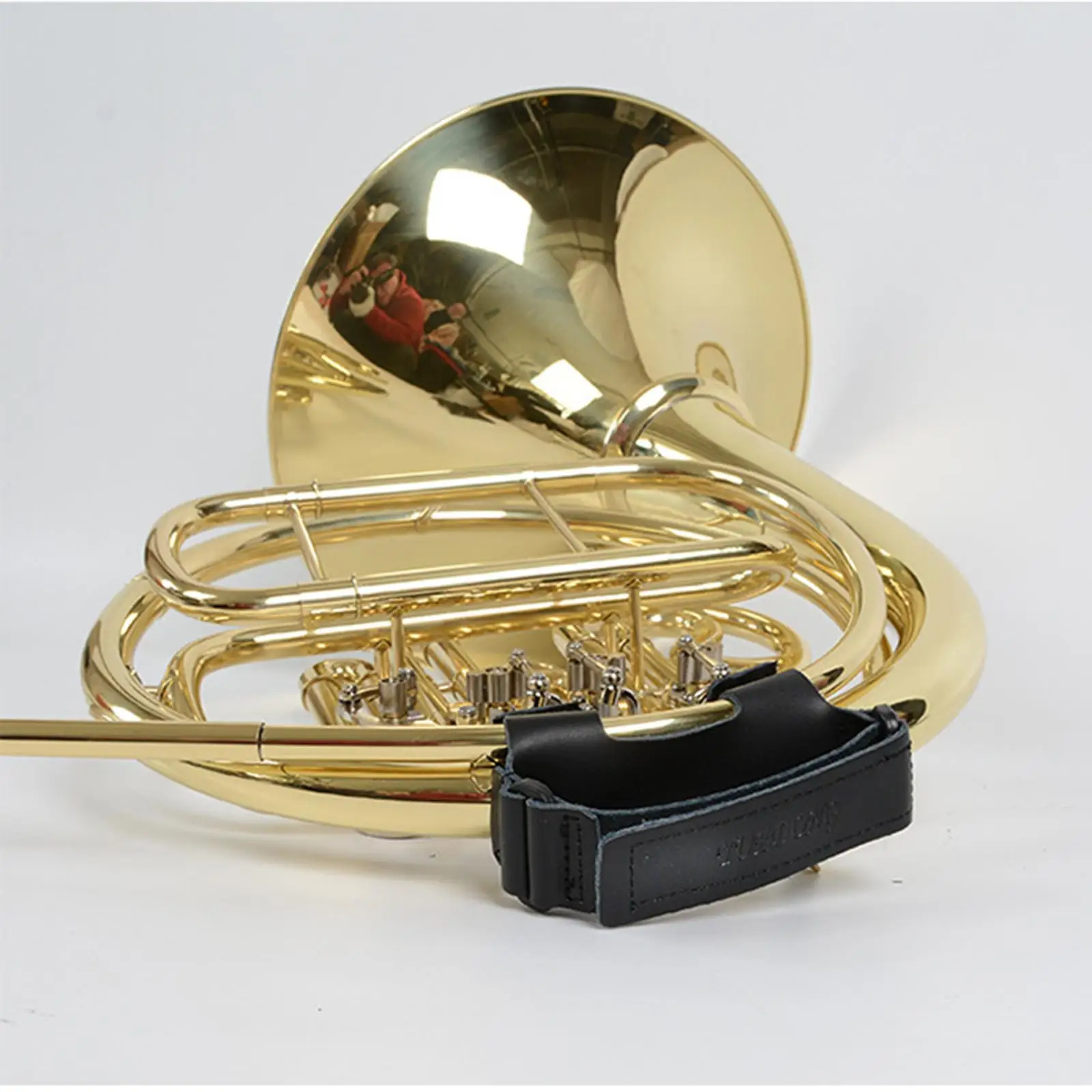 French Horn Hand Guard Handmade High Quality Handle PU Leather Durable