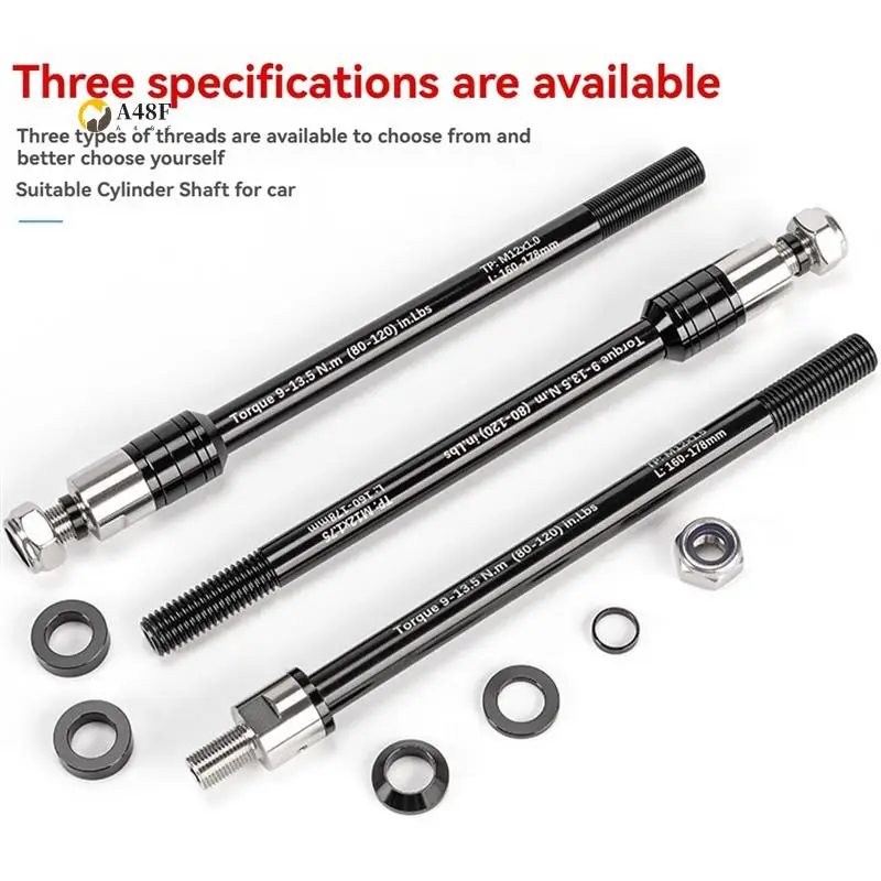 

A48F-Велосипеды 160-178 мм, адаптер для сквозных осей, высокопрочный велосипедный прицеп, адаптер для сквозных осей, легко устанавливаемый детали