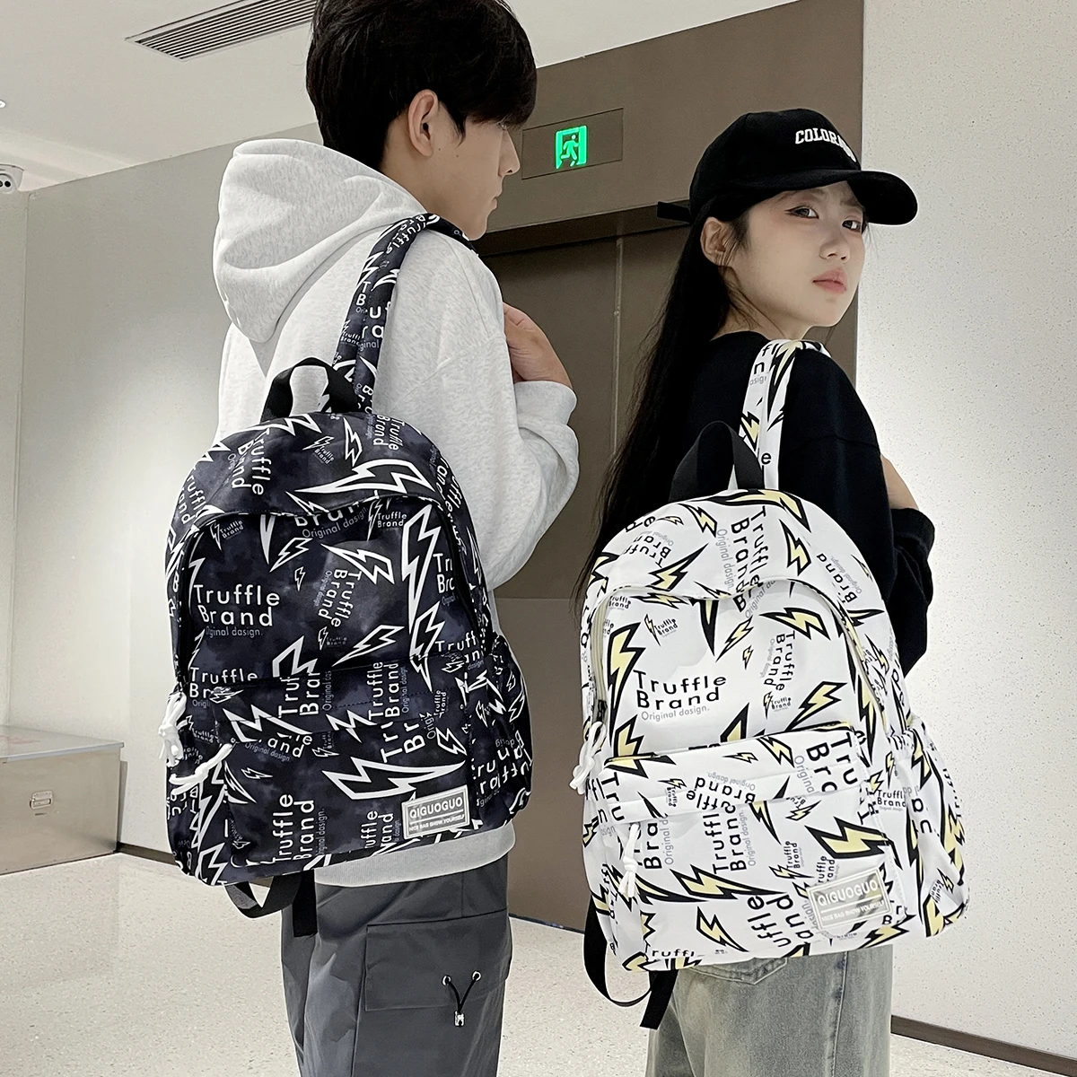 

Bag Waterproof Teenage Bookbag Nylon Rucksack Fashion High Capacity Backpack Women Shoulder Bag High School Schoolbag