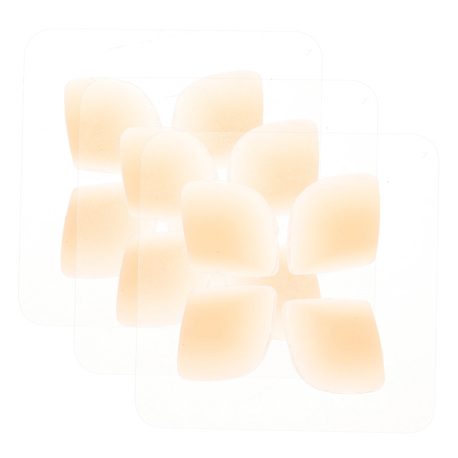 

12pcs Invisible Silicone Support Transparent Contour Stickers Shaping Correction V-Shaped Face Lifters Training Tapes