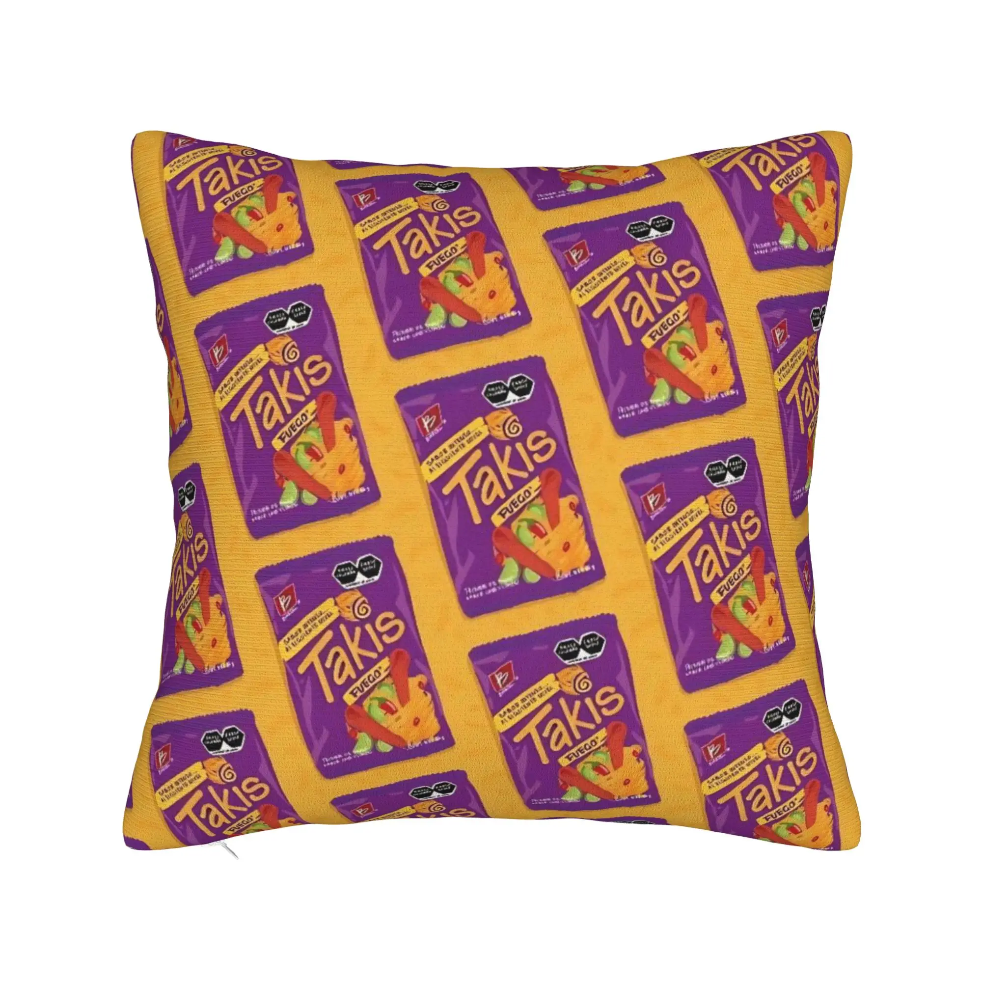 Takis Chili Chips fundas de almohada novedad funda de almohada para sofá dormitorio diseño funda de almohada