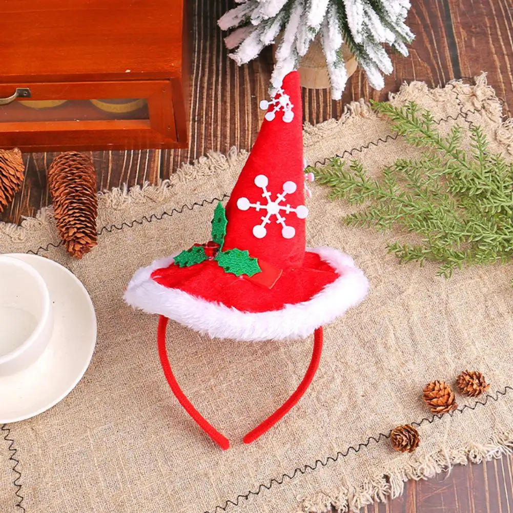 Christmas Headband Winter Wonderland Headpiece Festive Christmas Tree Headband Set for Women Men Holiday Hair Accessories