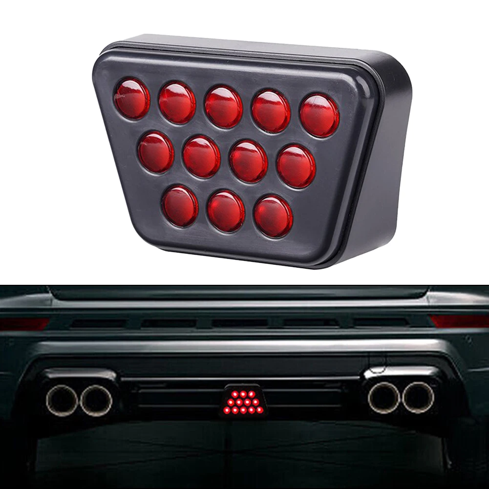 

1x F1 Style Cars Stop Strobe Light Trucks Voltage:12 V 3rd Third Rear ABS+LED LED Red Practical To Use Brand New