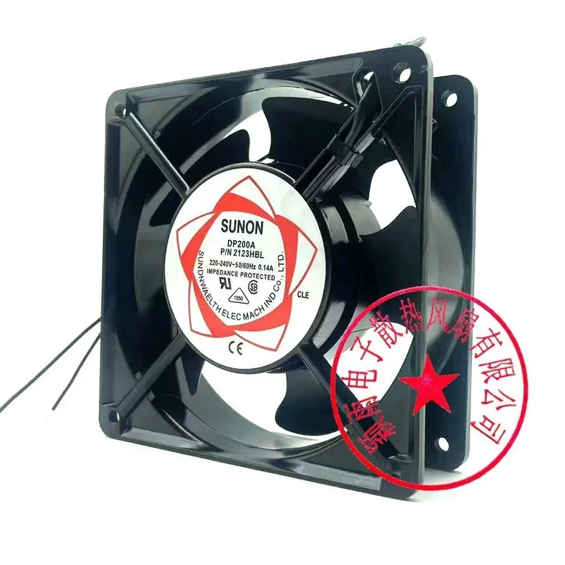 LY Fan for DP200A P/N2123XSL HBL HSL XBL HBT SUNON 12CM 220V