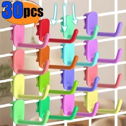 Metalen gaas Paneelhangers Kledingmuurophanghaken Supermarktdisplay Hooking Racking Accessoire Slat Huishoudelijke organisatoren Haak