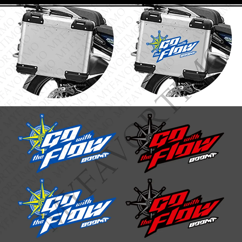 Fundas de aluminio para CFMOTO CM MOTO 800MT Explore Edition 800 MT Touring, alforjas de equipaje para maletero, pegatinas, calcomanías 2022 2023 2024