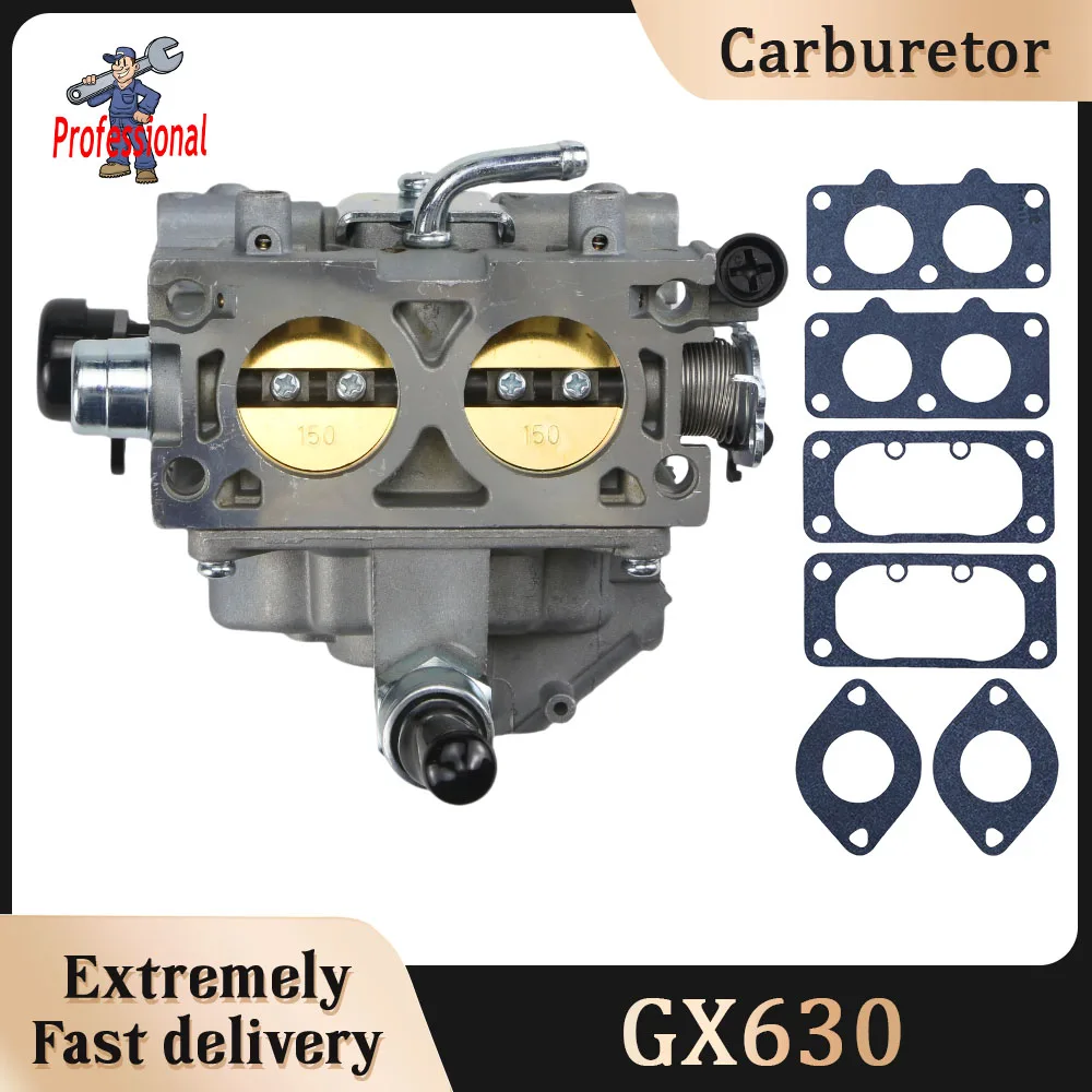 

Carburetor For Gx630 Gx630r Gx630rh Gx660 Gx690 Double Cylinder Generator Carburetor 16100-Z9E-033 16100-Z9E-023 16100-Z9E-003